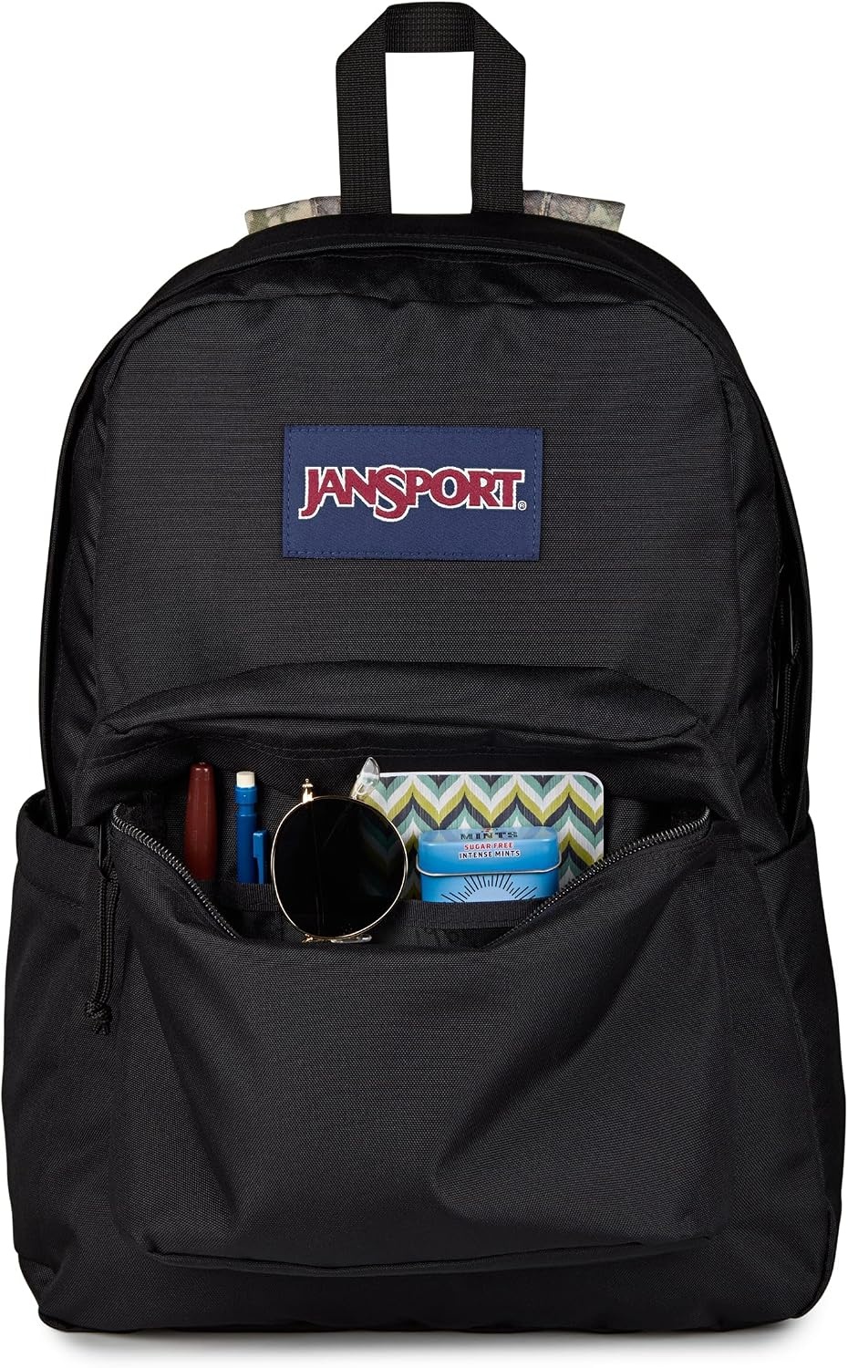 image:imageJanSport SuperBreak Plus Backpack with Padded 15inch Laptop Sleeve and Integrated Bottle Pocket Spacious and Durable Daypack for Work and Travel Sunny Sketches BlueBogcore Camo Con BlackBrownLt BrnDk G