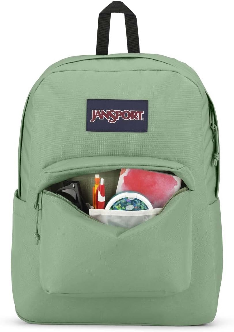 image:imageJanSport SuperBreak Plus Backpack with Padded 15inch Laptop Sleeve and Integrated Bottle Pocket Spacious and Durable Daypack for Work and Travel Sunny Sketches BlueLoden Frost