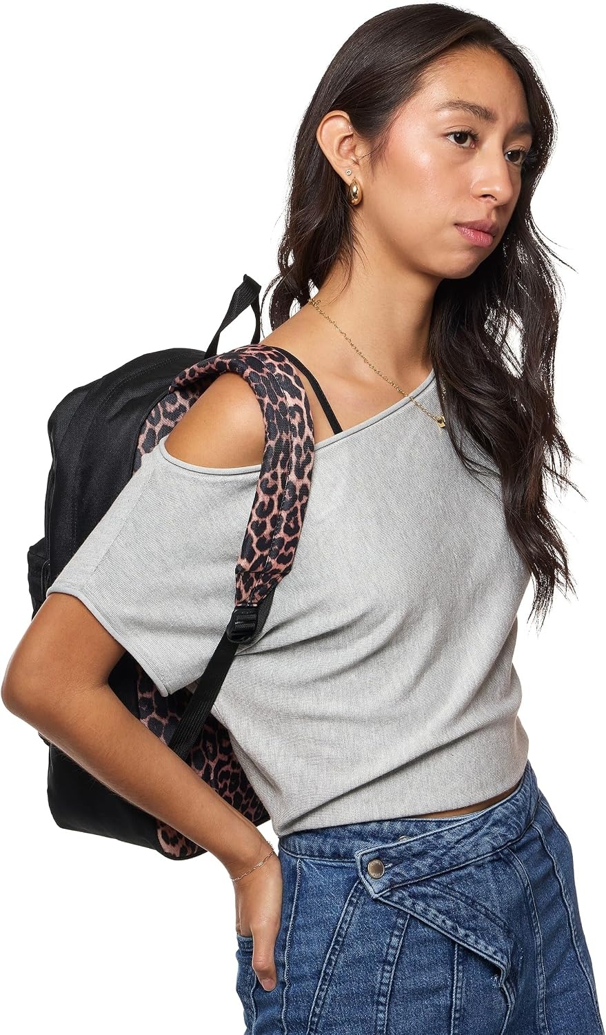 image:imageJanSport SuperBreak Plus Backpack with Padded 15inch Laptop Sleeve and Integrated Bottle Pocket Spacious and Durable Daypack for Work and Travel Sunny Sketches BlueAnimal Illustion Con BlackBlackTanBlack