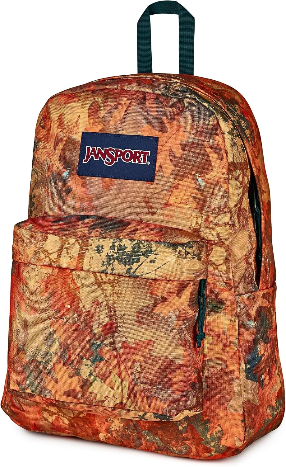 image:imageJanSport SuperBreak Plus Backpack with Padded 15inch Laptop Sleeve and Integrated Bottle Pocket Spacious and Durable Daypack for Work and Travel Sunny Sketches BlueBogcore Camo OrangeRustTeal
