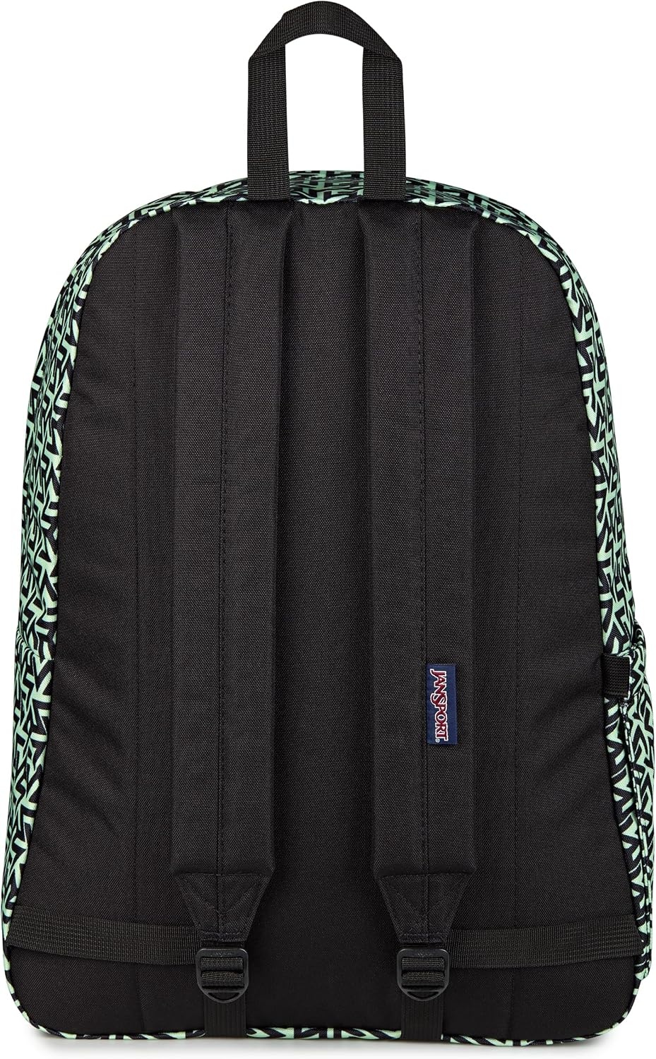 image:imageJanSport SuperBreak Plus Backpack with Padded 15inch Laptop Sleeve and Integrated Bottle Pocket Spacious and Durable Daypack for Work and Travel Sunny Sketches BlueTeam Colors BrattyBlackBlack