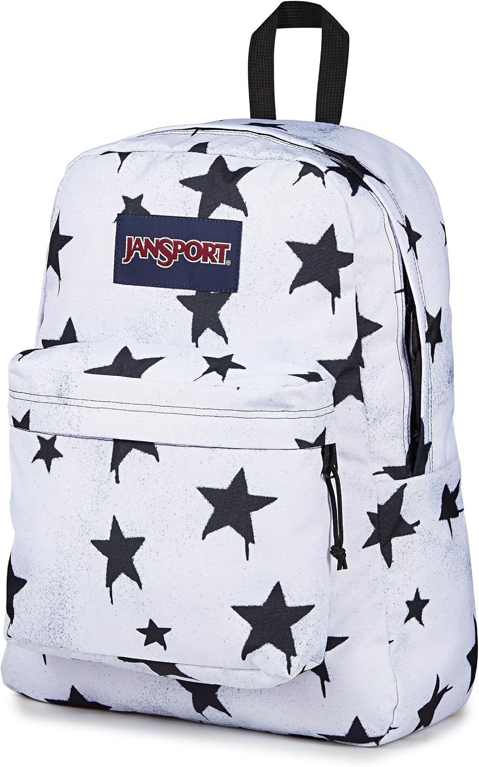 image:imageJanSport SuperBreak Plus Backpack with Padded 15inch Laptop Sleeve and Integrated Bottle Pocket Spacious and Durable Daypack for Work and Travel Sunny Sketches BlueSprayed Stars Black