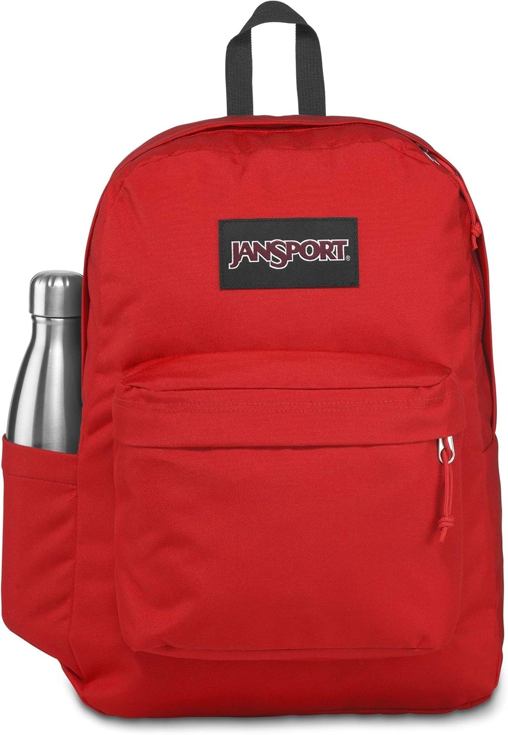 image:imageJanSport SuperBreak Plus Backpack with Padded 15inch Laptop Sleeve and Integrated Bottle Pocket Spacious and Durable Daypack for Work and Travel Sunny Sketches BlueRed Tape