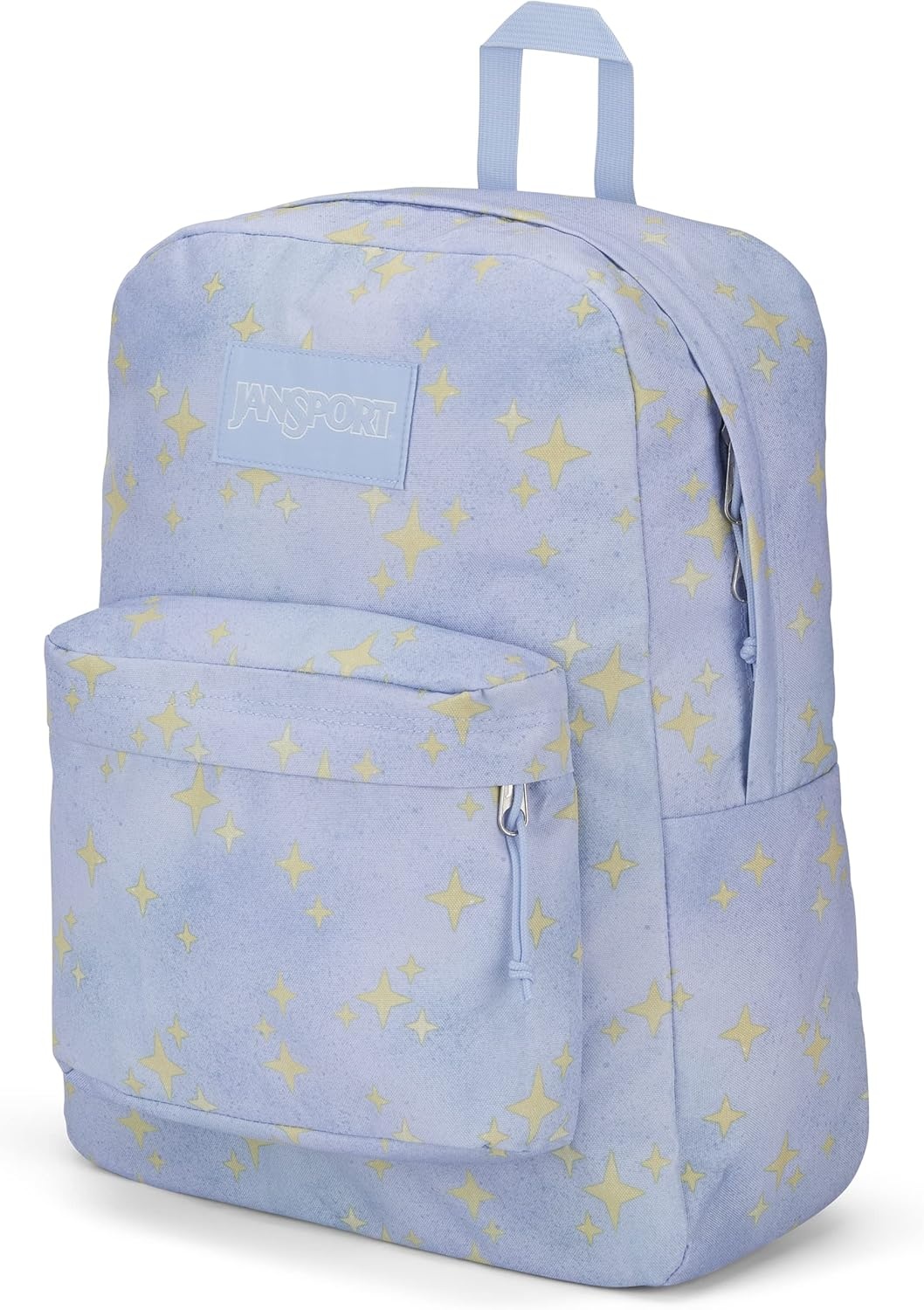 image:imageJanSport SuperBreak Plus Backpack with Padded 15inch Laptop Sleeve and Integrated Bottle Pocket Spacious and Durable Daypack for Work and Travel Sunny Sketches BlueStreet Sparkle