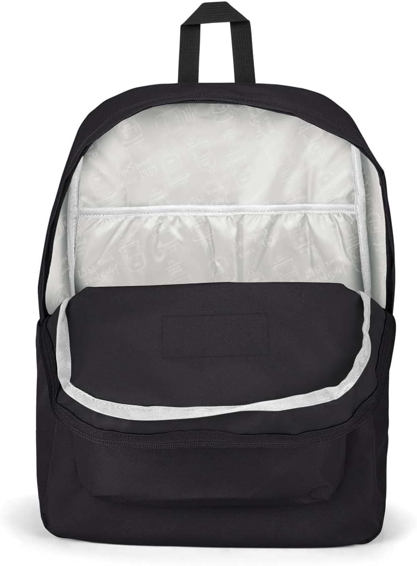 image:imageJanSport SuperBreak Plus Backpack with Padded 15inch Laptop Sleeve and Integrated Bottle Pocket Spacious and Durable Daypack for Work and Travel Sunny Sketches BlueBlack