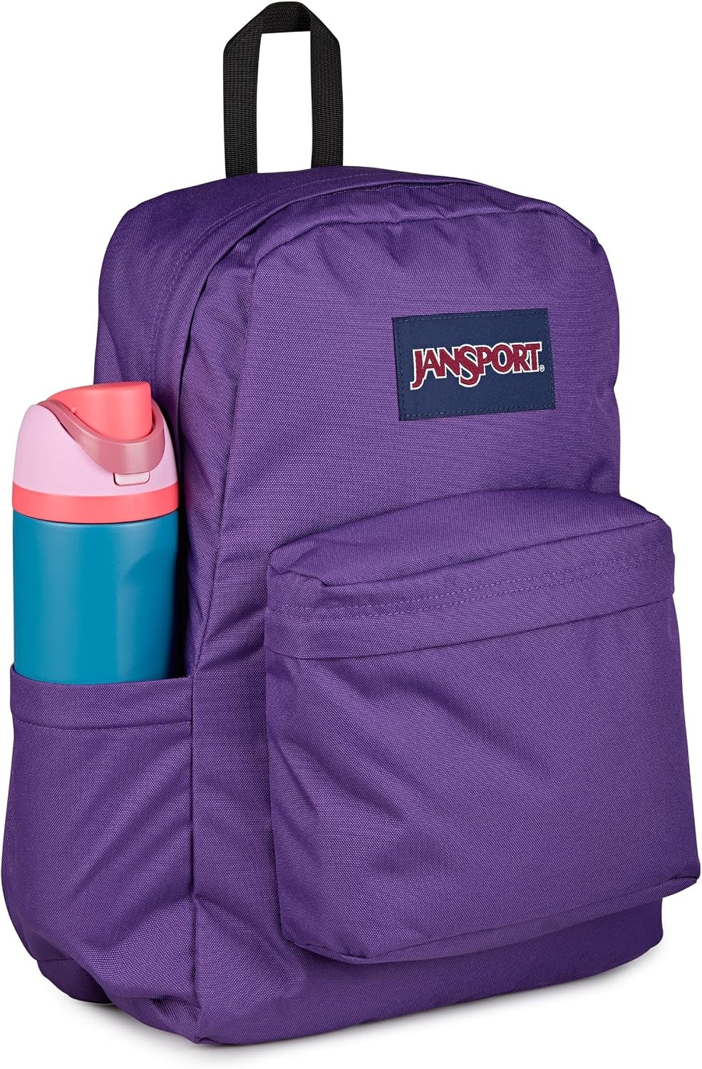 image:imageJanSport SuperBreak Plus Backpack with Padded 15inch Laptop Sleeve and Integrated Bottle Pocket Spacious and Durable Daypack for Work and Travel Sunny Sketches BlueGrape Jelly