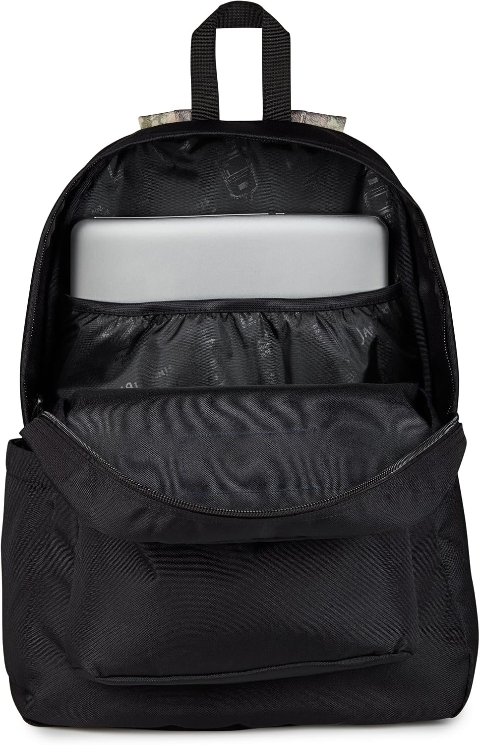 image:imageJanSport SuperBreak Plus Backpack with Padded 15inch Laptop Sleeve and Integrated Bottle Pocket Spacious and Durable Daypack for Work and Travel Sunny Sketches BlueBogcore Camo Con BlackBrownLt BrnDk G