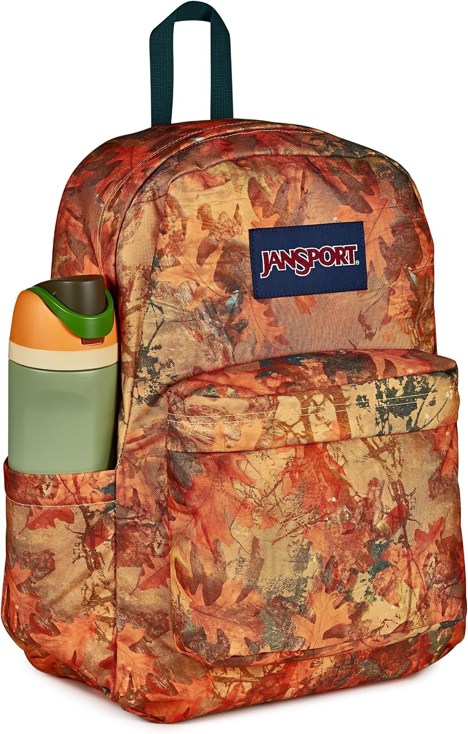 image:imageJanSport SuperBreak Plus Backpack with Padded 15inch Laptop Sleeve and Integrated Bottle Pocket Spacious and Durable Daypack for Work and Travel Sunny Sketches BlueBogcore Camo OrangeRustTeal