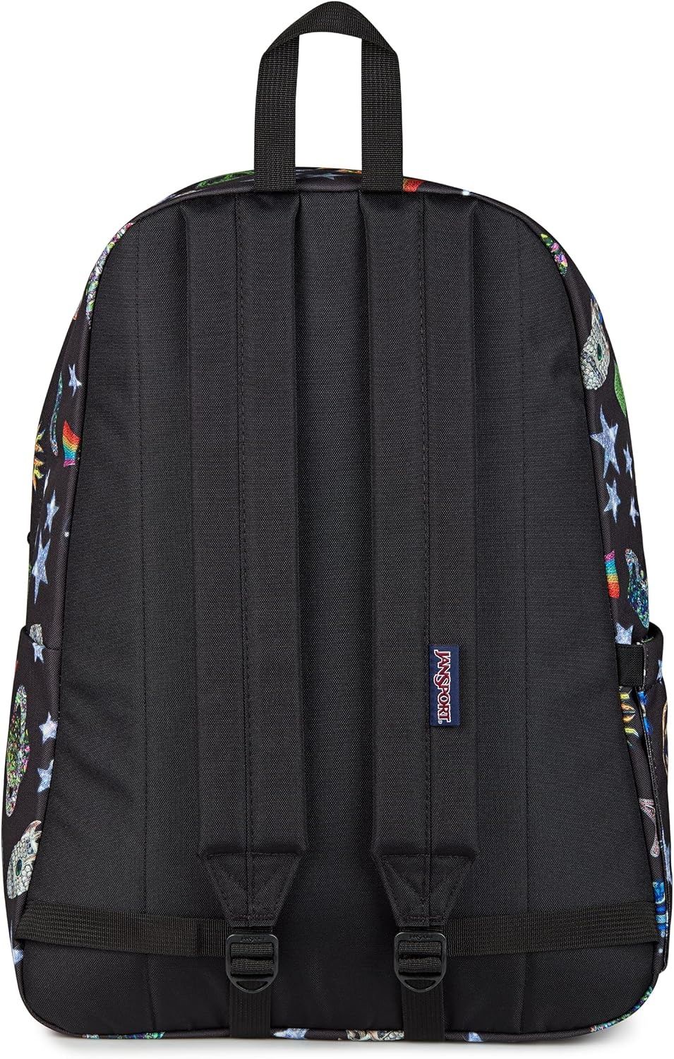 image:imageJanSport SuperBreak Plus Backpack with Padded 15inch Laptop Sleeve and Integrated Bottle Pocket Spacious and Durable Daypack for Work and Travel Sunny Sketches BlueGalaxy Glam
