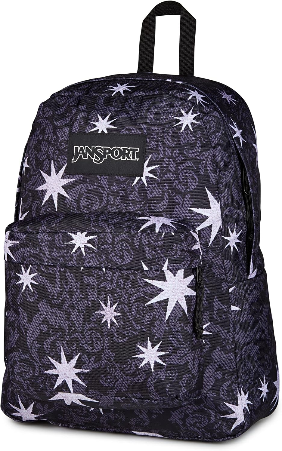 image:imageJanSport SuperBreak Plus Backpack with Padded 15inch Laptop Sleeve and Integrated Bottle Pocket Spacious and Durable Daypack for Work and Travel Sunny Sketches BlueCastle Tapesty BlackCharcoalSilver
