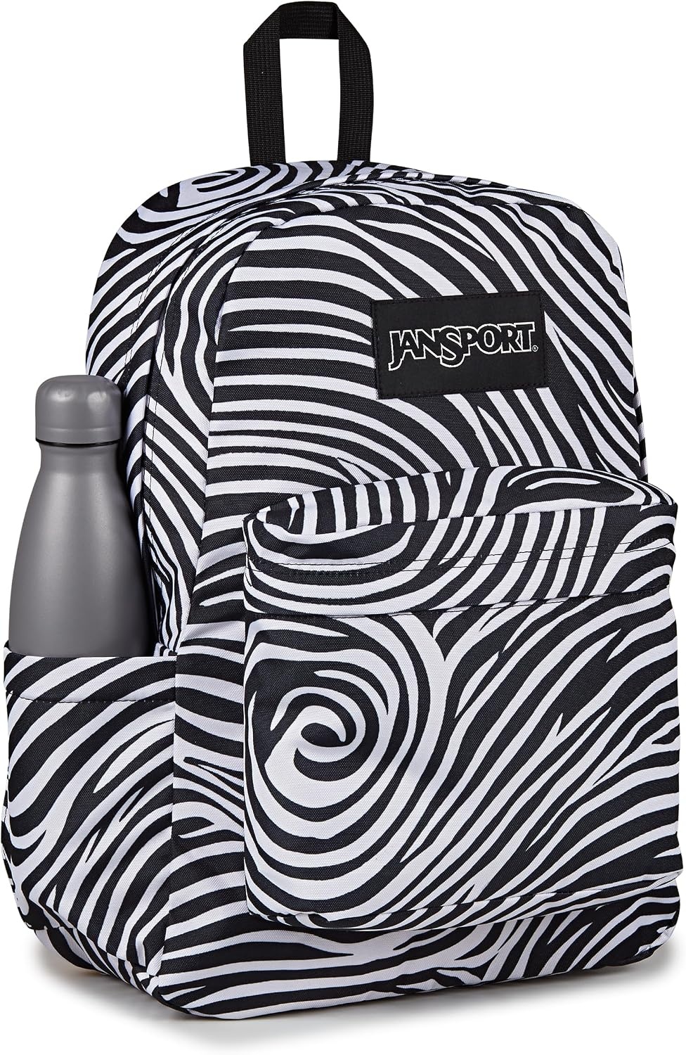 image:imageJanSport SuperBreak Plus Backpack with Padded 15inch Laptop Sleeve and Integrated Bottle Pocket Spacious and Durable Daypack for Work and Travel Sunny Sketches BlueSurreal Swirlies