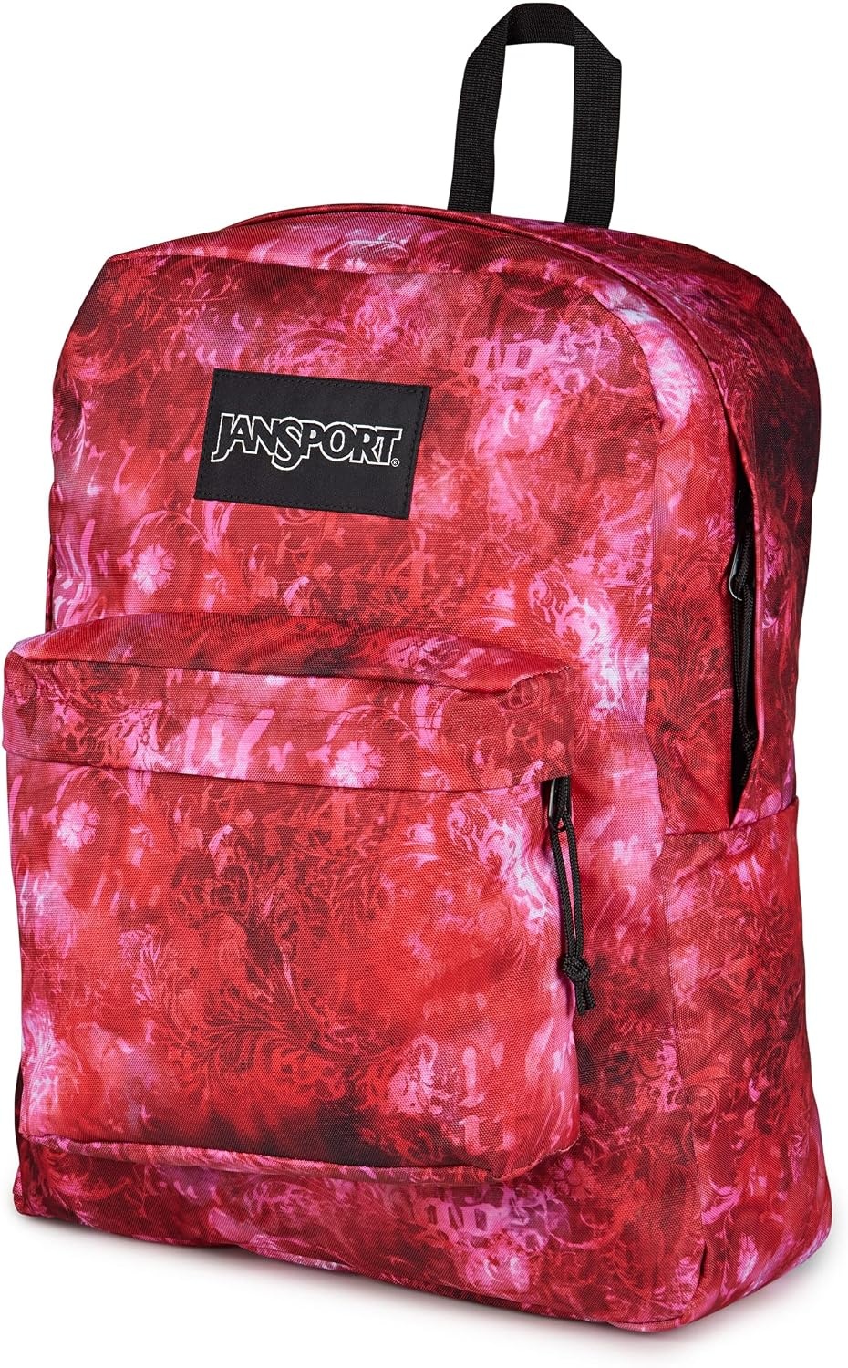 image:imageJanSport SuperBreak Plus Backpack with Padded 15inch Laptop Sleeve and Integrated Bottle Pocket Spacious and Durable Daypack for Work and Travel Sunny Sketches BlueAfflicted Dyed RedWhiteBlack