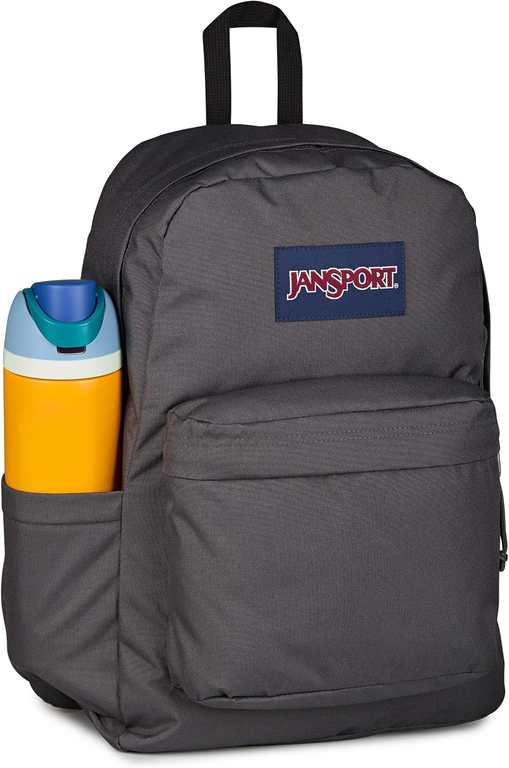 image:imageJanSport SuperBreak Plus Backpack with Padded 15inch Laptop Sleeve and Integrated Bottle Pocket Spacious and Durable Daypack for Work and Travel Sunny Sketches BlueSmokey Grit
