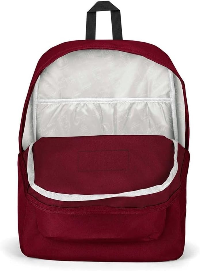 image:imageJanSport SuperBreak Plus Backpack with Padded 15inch Laptop Sleeve and Integrated Bottle Pocket Spacious and Durable Daypack for Work and Travel Sunny Sketches BlueRusset Red