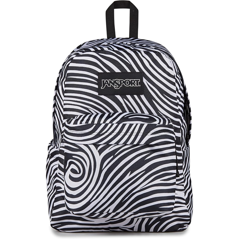 image:imageJanSport SuperBreak Plus Backpack with Padded 15inch Laptop Sleeve and Integrated Bottle Pocket Spacious and Durable Daypack for Work and Travel Sunny Sketches BlueSurreal Swirlies