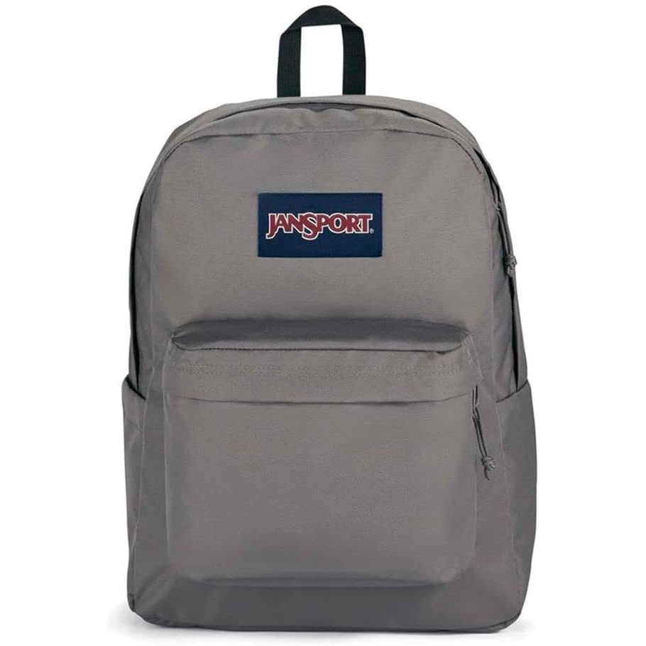 image:imageJanSport SuperBreak Plus Backpack with Padded 15inch Laptop Sleeve and Integrated Bottle Pocket Spacious and Durable Daypack for Work and Travel Sunny Sketches BlueGraphite Grey