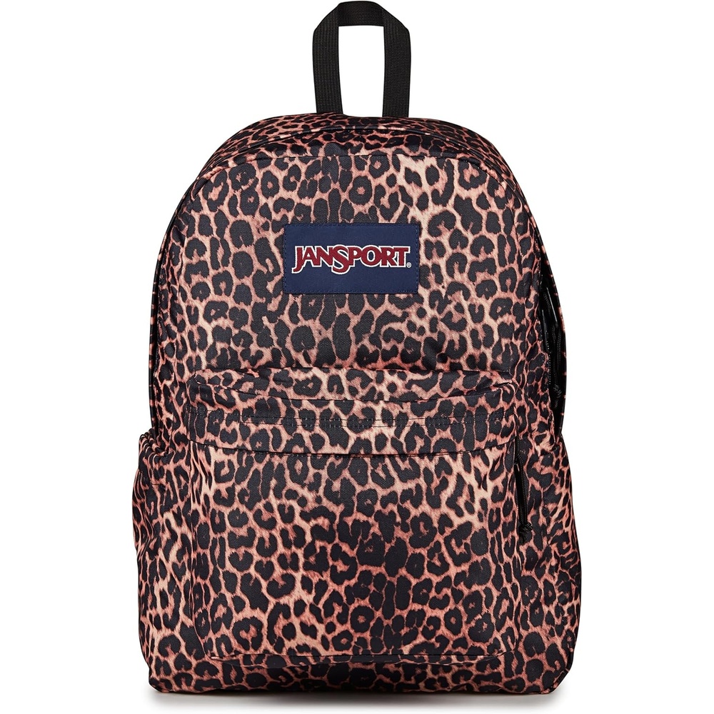 image:imageJanSport SuperBreak Plus Backpack with Padded 15inch Laptop Sleeve and Integrated Bottle Pocket Spacious and Durable Daypack for Work and Travel Sunny Sketches BlueAnimal Illusion
