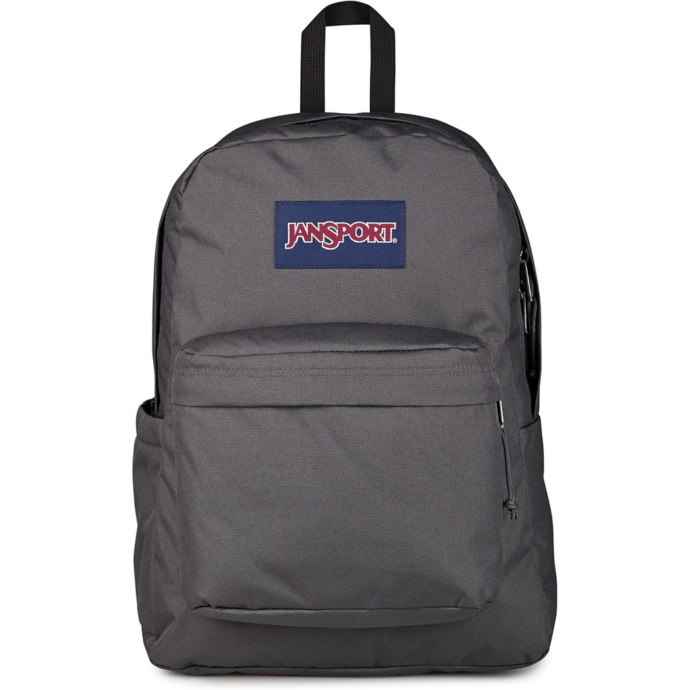 image:imageJanSport SuperBreak Plus Backpack with Padded 15inch Laptop Sleeve and Integrated Bottle Pocket Spacious and Durable Daypack for Work and Travel Sunny Sketches BlueSmokey Grit