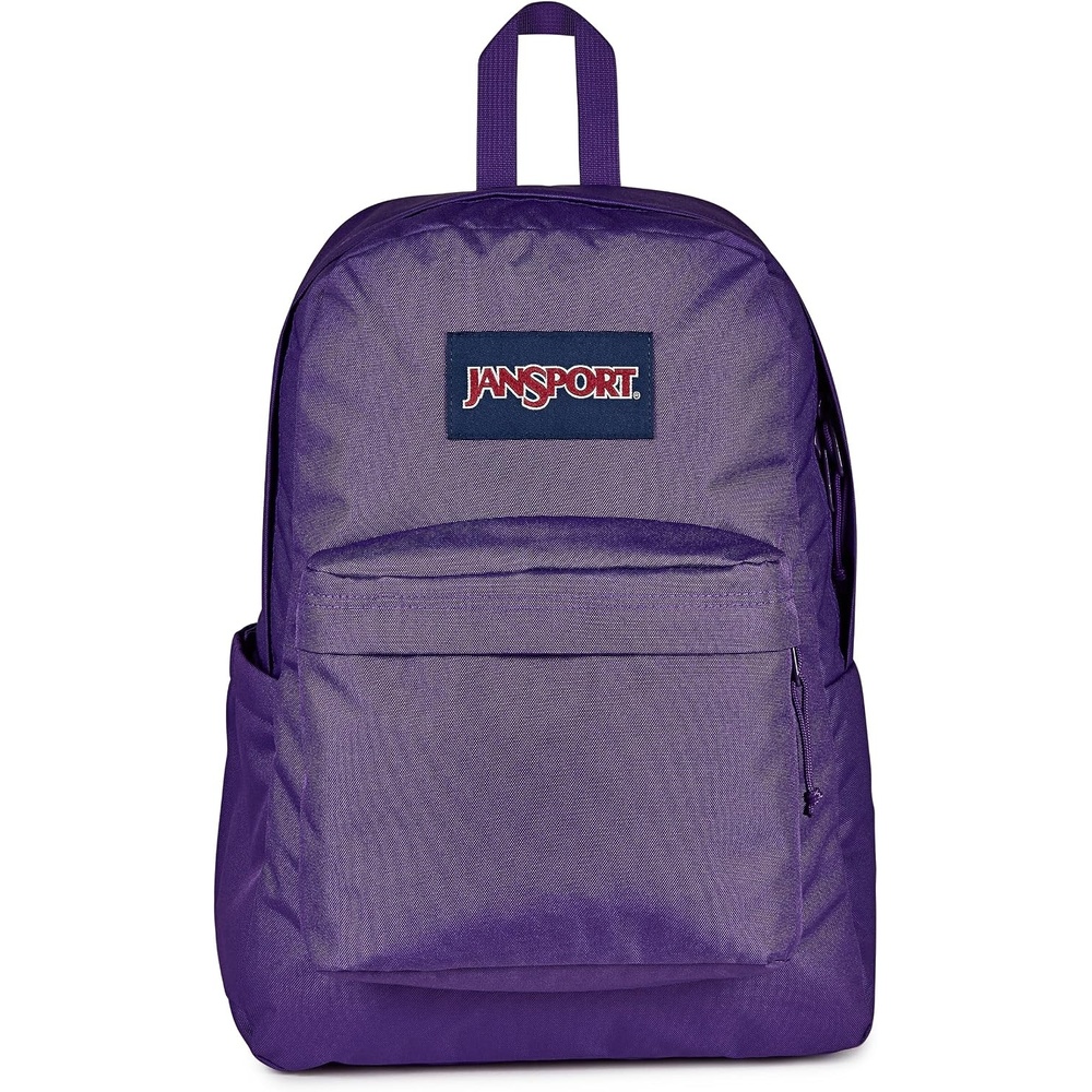 image:imageJanSport SuperBreak Plus Backpack with Padded 15inch Laptop Sleeve and Integrated Bottle Pocket Spacious and Durable Daypack for Work and Travel Sunny Sketches BlueDaydream Contrast PurpleBluePurpleMul