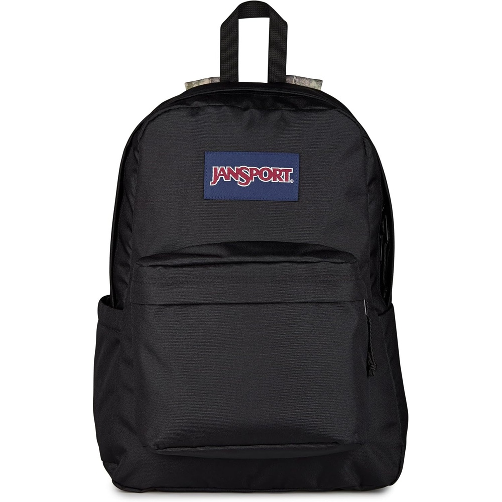 image:imageJanSport SuperBreak Plus Backpack with Padded 15inch Laptop Sleeve and Integrated Bottle Pocket Spacious and Durable Daypack for Work and Travel Sunny Sketches BlueBogcore Camo Con BlackBrownLt BrnDk G