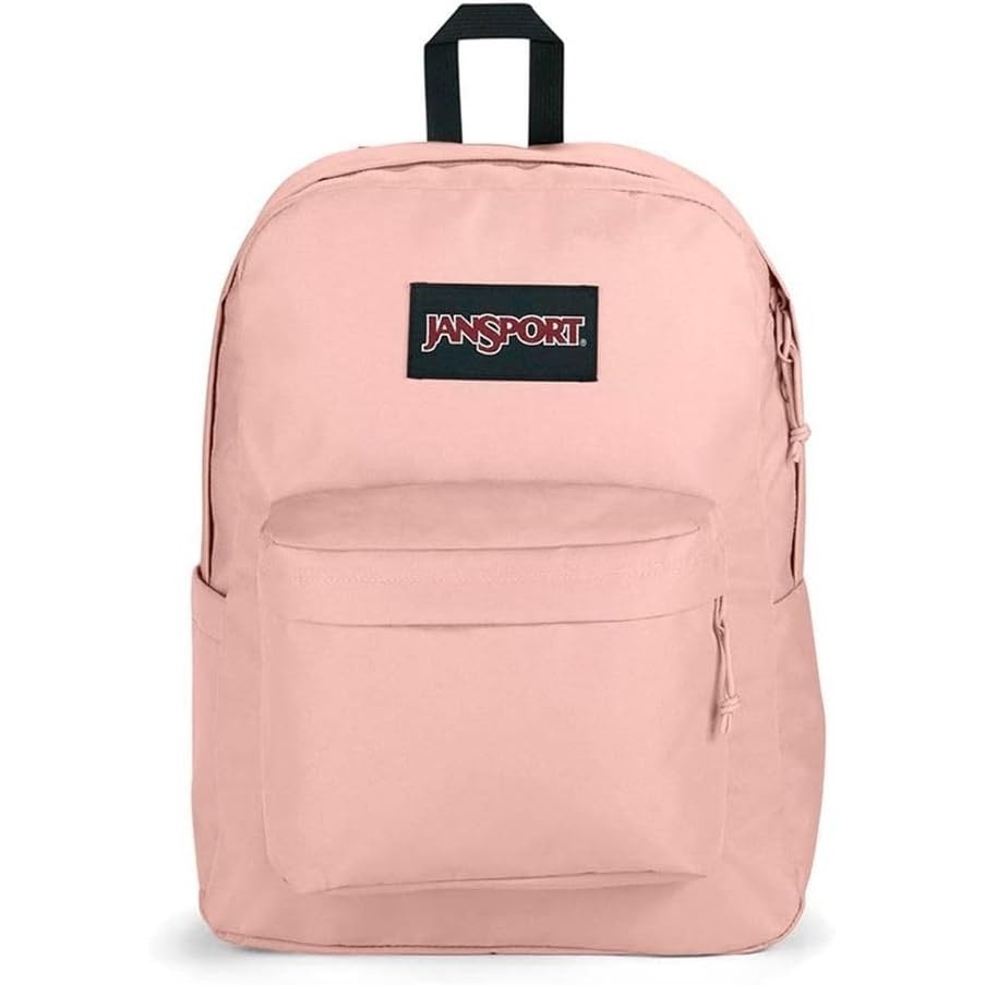 image:imageJanSport SuperBreak Plus Backpack with Padded 15inch Laptop Sleeve and Integrated Bottle Pocket Spacious and Durable Daypack for Work and Travel Sunny Sketches BlueMisty Rose