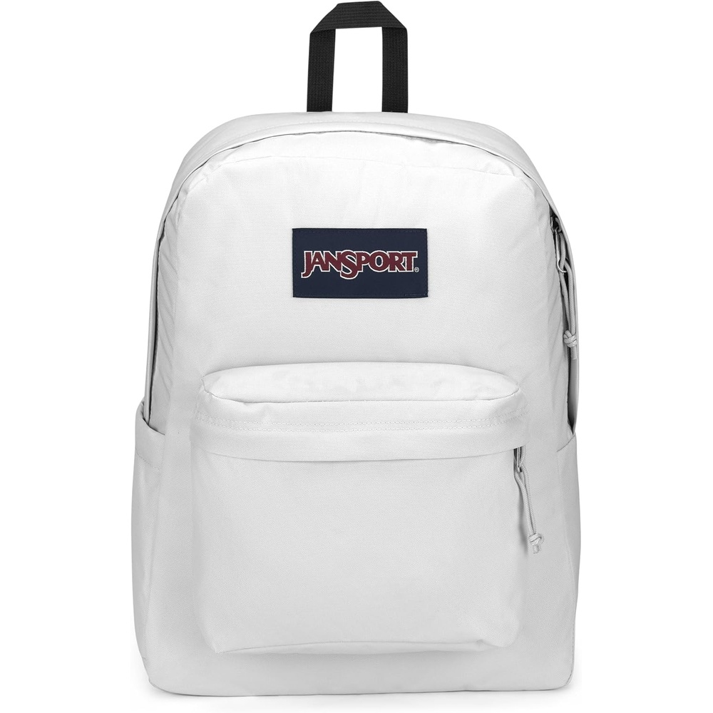 image:imageJanSport SuperBreak Plus Backpack with Padded 15inch Laptop Sleeve and Integrated Bottle Pocket Spacious and Durable Daypack for Work and Travel Sunny Sketches BlueWhite