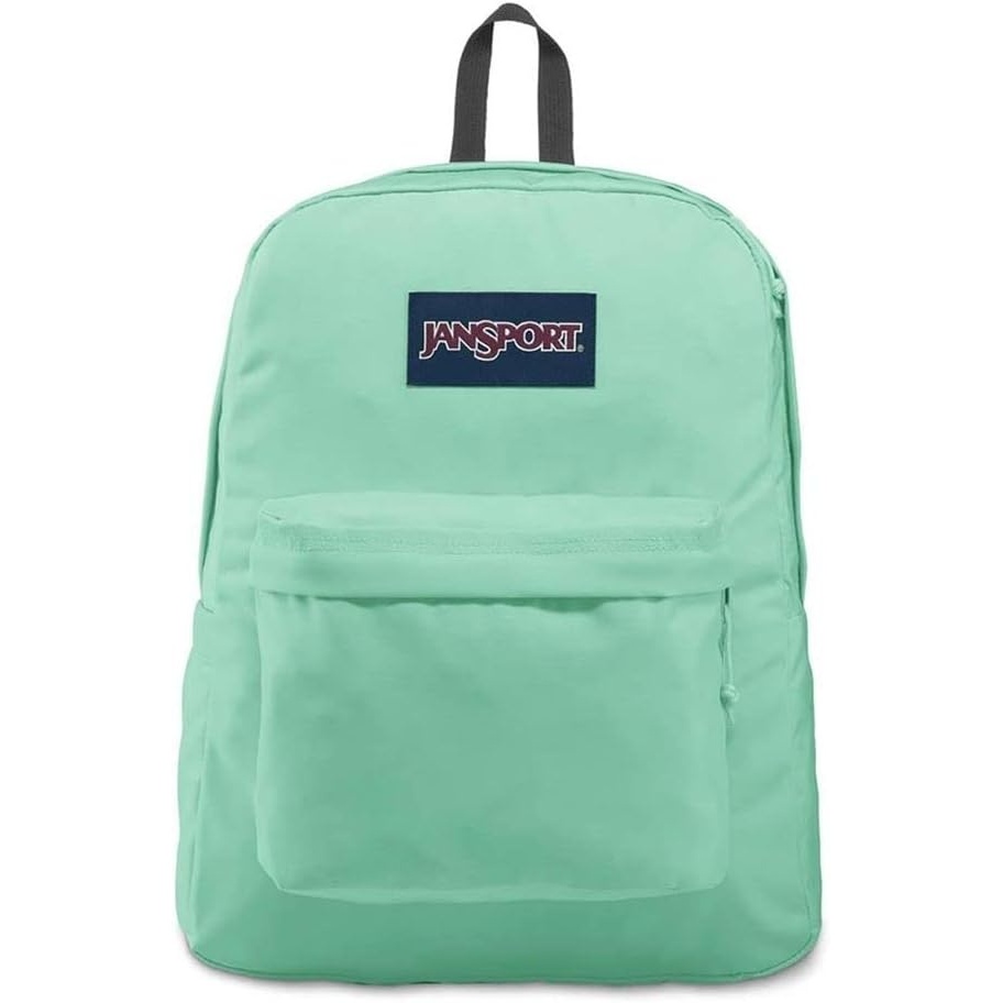 image:imageJanSport SuperBreak Plus Backpack with Padded 15inch Laptop Sleeve and Integrated Bottle Pocket Spacious and Durable Daypack for Work and Travel Sunny Sketches BlueMint Chip