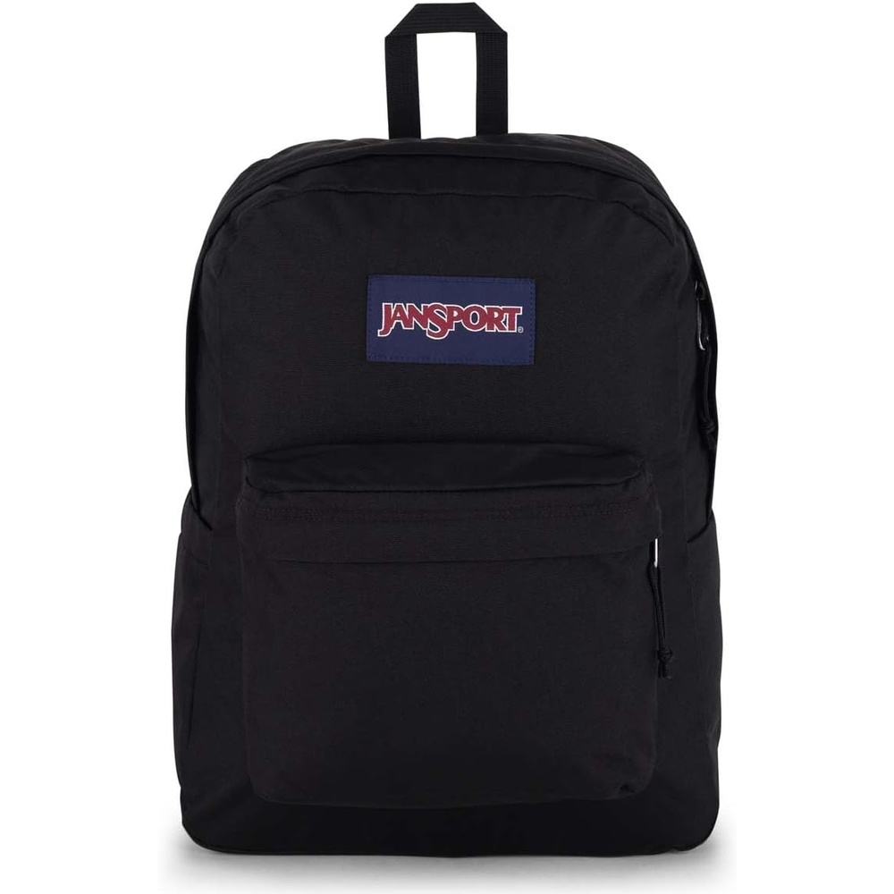 image:imageJanSport SuperBreak Plus Backpack with Padded 15inch Laptop Sleeve and Integrated Bottle Pocket Spacious and Durable Daypack for Work and Travel Sunny Sketches BlueBlack