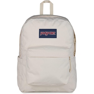 JanSport SuperBreak Plus Backpack with Padded 15-inch Laptop Sleeve and Integrated Bottle Pocket – Spacious and Durable Daypack for Work and Travel – Sunny Sketches Blue(Moon Flower)