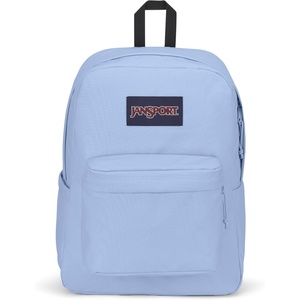 JanSport SuperBreak Plus Backpack with Padded 15-inch Laptop Sleeve and Integrated Bottle Pocket – Spacious and Durable Daypack for Work and Travel – Sunny Sketches Blue(Hydrangea)