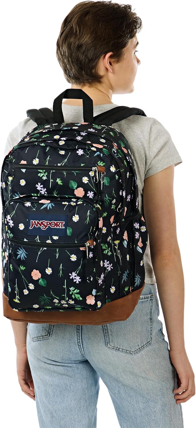image:imageJanSport Cool Backpack with 15inch Laptop Sleeve Large Computer Bag Rucksack with 2 Compartments Ergonomic Straps Russet RedBewitched Blooms
