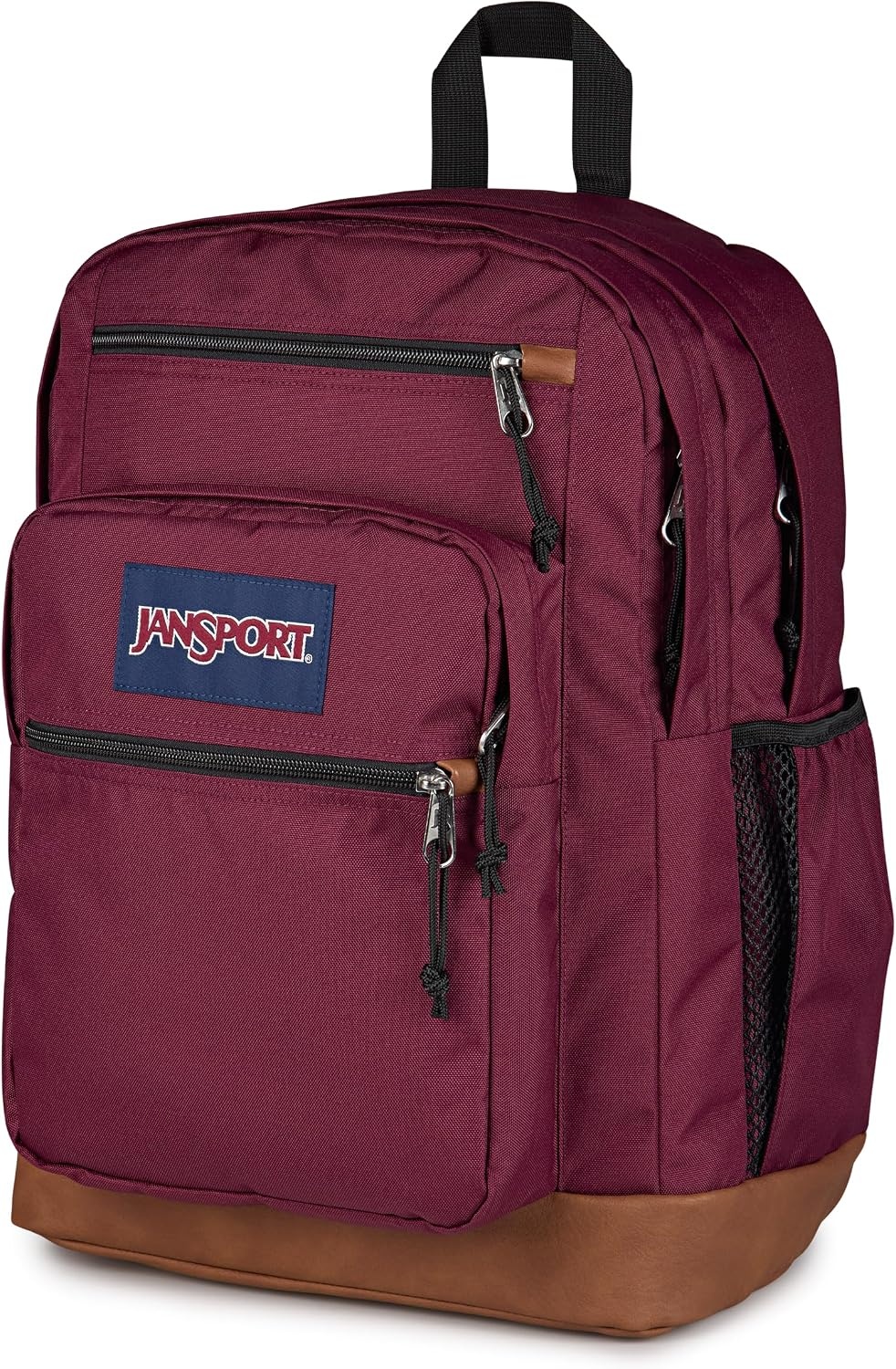 image:imageJanSport Cool Backpack with 15inch Laptop Sleeve Large Computer Bag Rucksack with 2 Compartments Ergonomic Straps Russet RedCherry Lacquer