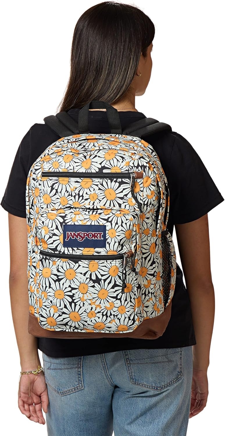 image:imageJanSport Cool Backpack with 15inch Laptop Sleeve Large Computer Bag Rucksack with 2 Compartments Ergonomic Straps Russet RedDaisy Dreamscape