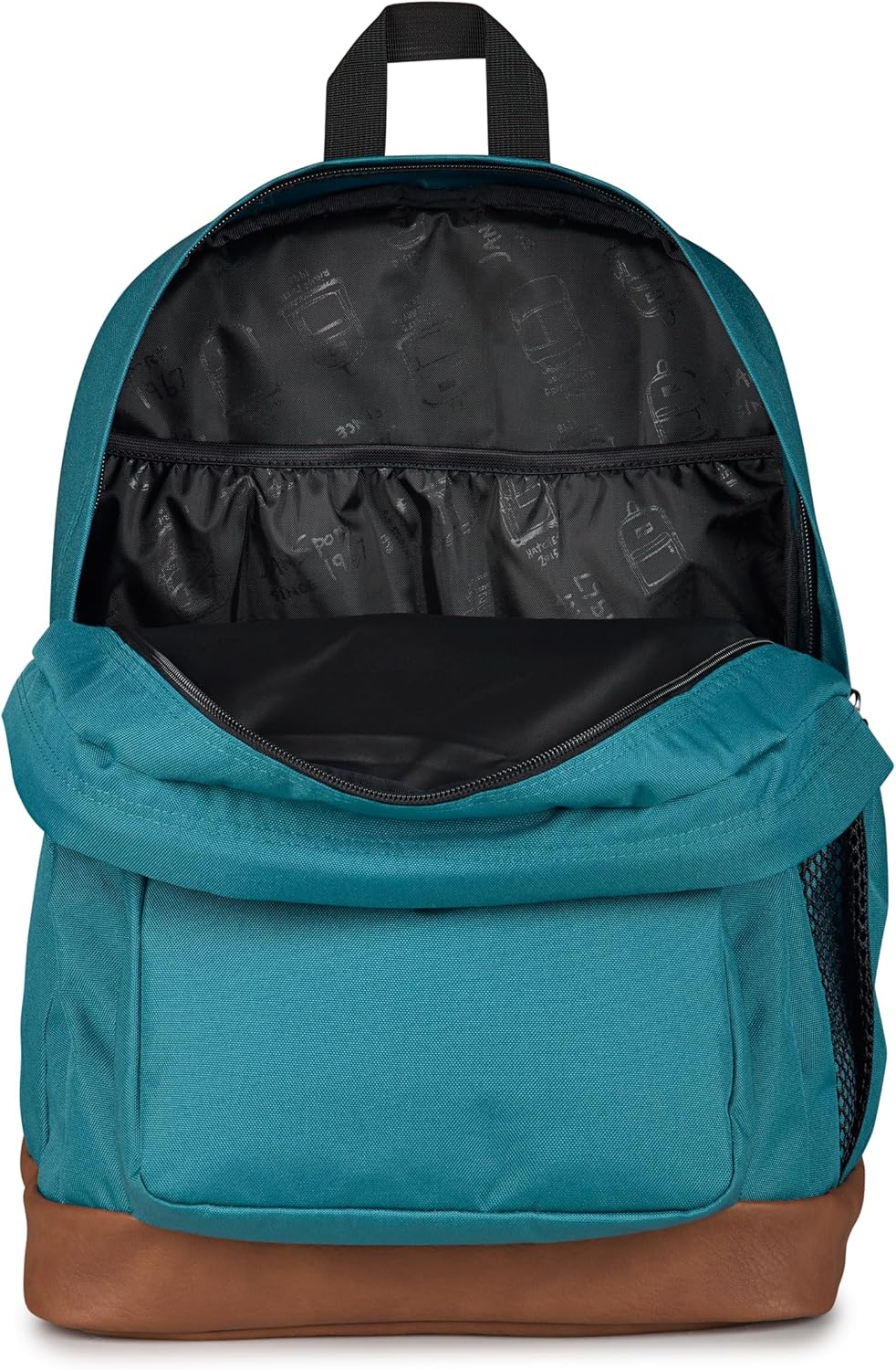 image:imageJanSport Cool Backpack with 15inch Laptop Sleeve Large Computer Bag Rucksack with 2 Compartments Ergonomic Straps Russet RedEmerald Pool