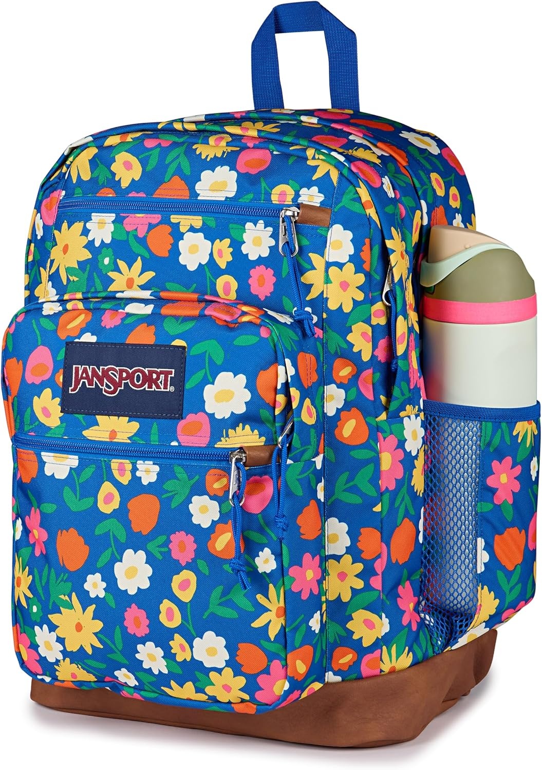 image:imageJanSport Cool Backpack with 15inch Laptop Sleeve Large Computer Bag Rucksack with 2 Compartments Ergonomic Straps Russet RedFlower Market