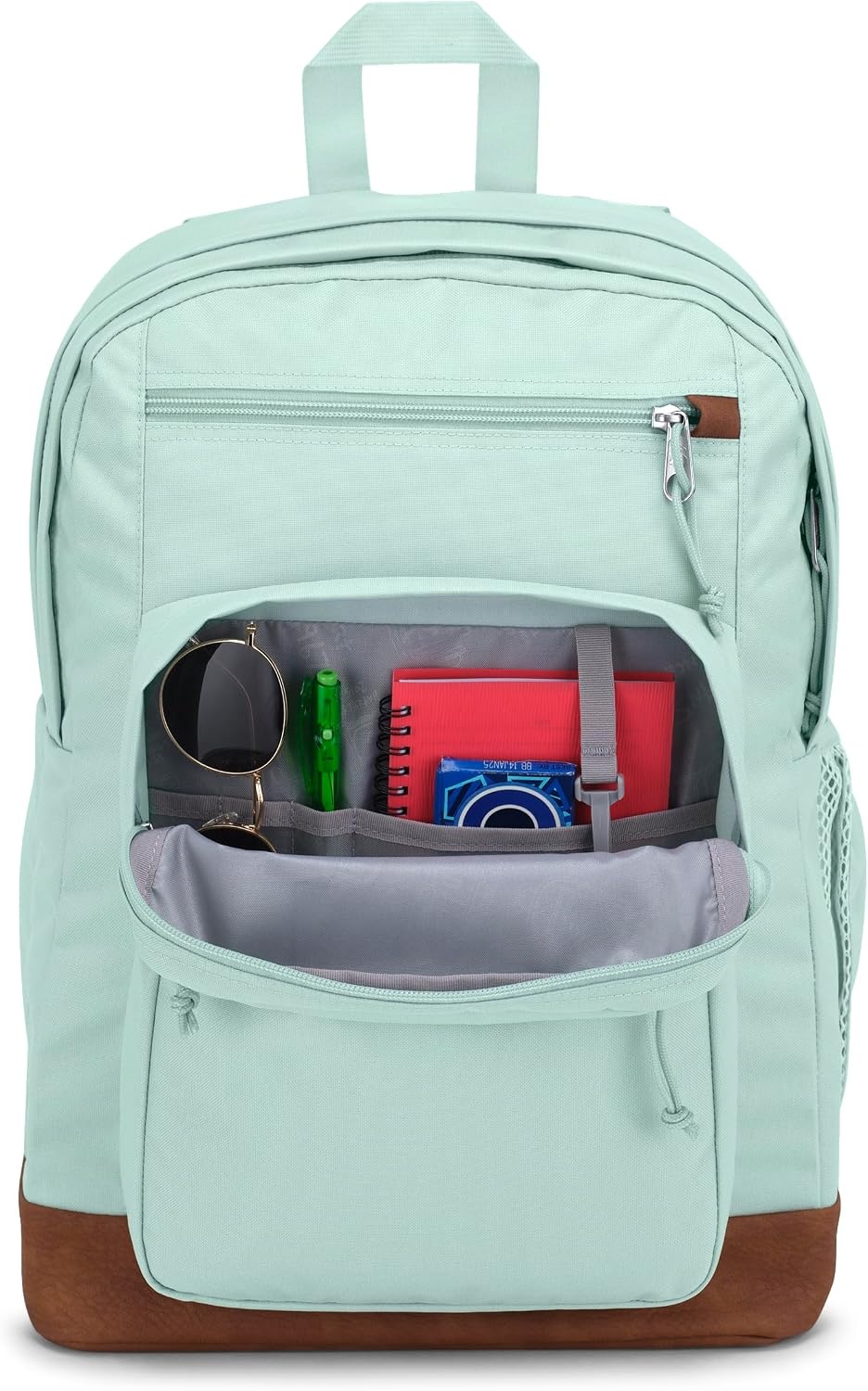 image:imageJanSport Cool Backpack with 15inch Laptop Sleeve Large Computer Bag Rucksack with 2 Compartments Ergonomic Straps Russet RedFresh Mint