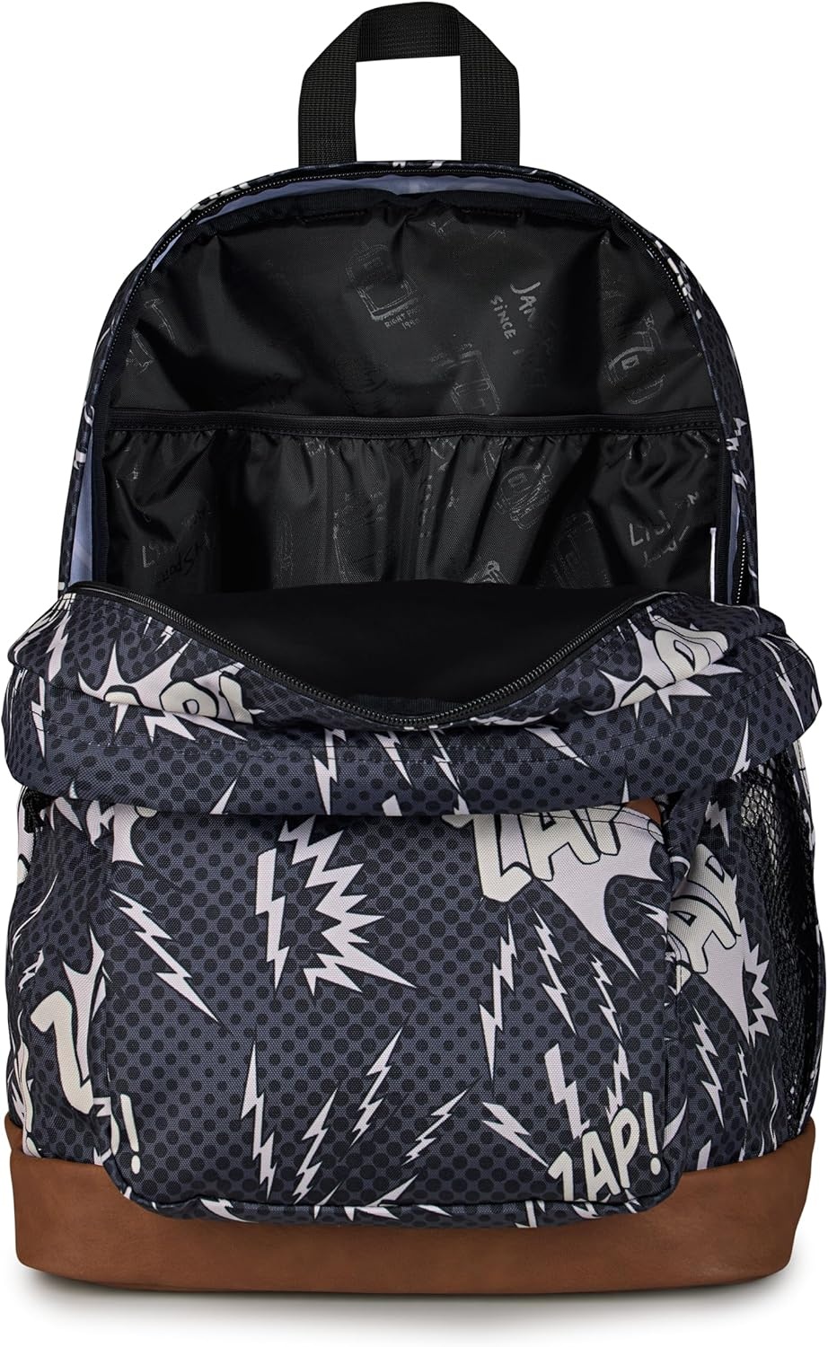 image:imageJanSport Cool Backpack with 15inch Laptop Sleeve Large Computer Bag Rucksack with 2 Compartments Ergonomic Straps Russet RedHigh Voltage BlackGreyCharcoal