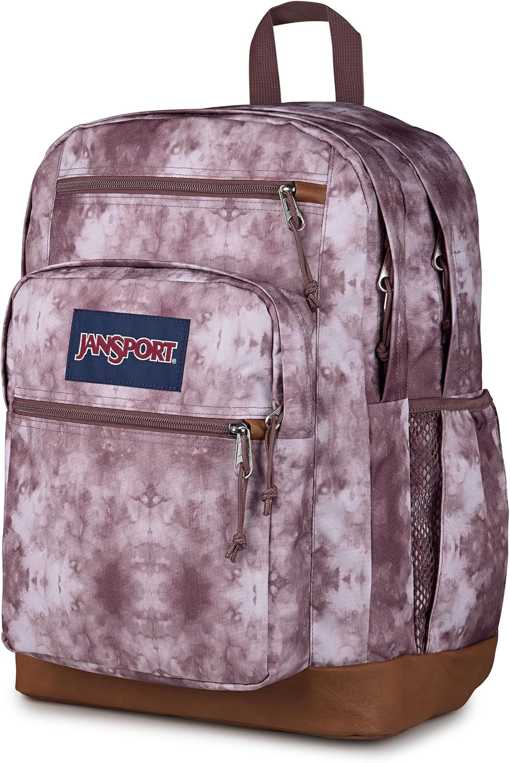 image:imageJanSport Cool Backpack with 15inch Laptop Sleeve Large Computer Bag Rucksack with 2 Compartments Ergonomic Straps Russet RedIce Dye Mahogany HazeWhite