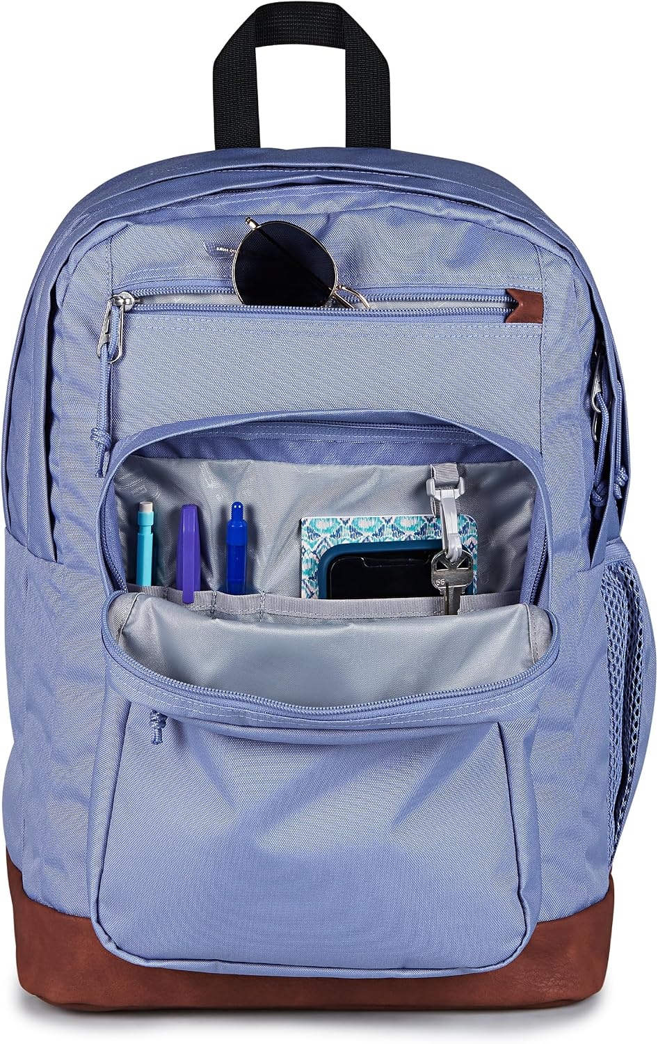 image:imageJanSport Cool Backpack with 15inch Laptop Sleeve Large Computer Bag Rucksack with 2 Compartments Ergonomic Straps Russet RedLavender Ash