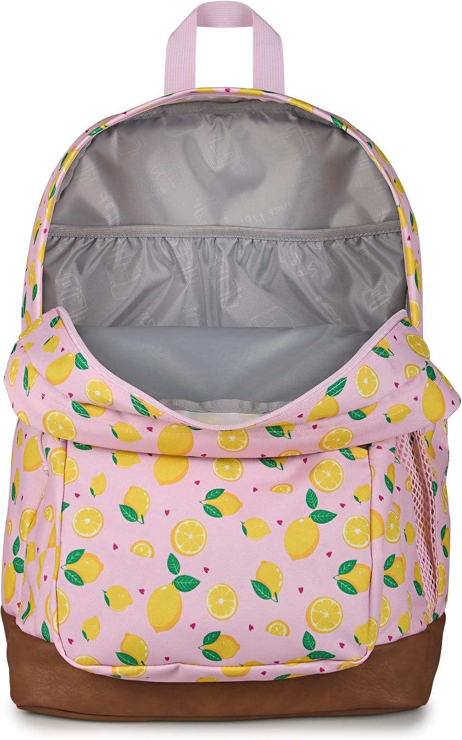 image:imageJanSport Cool Backpack with 15inch Laptop Sleeve Large Computer Bag Rucksack with 2 Compartments Ergonomic Straps Russet RedLemonade Stand Pink IceYellowGreen