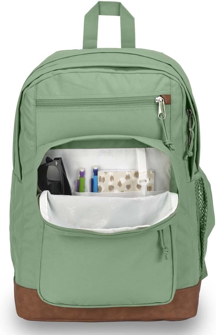 image:imageJanSport Cool Backpack with 15inch Laptop Sleeve Large Computer Bag Rucksack with 2 Compartments Ergonomic Straps Russet RedLoden Frost