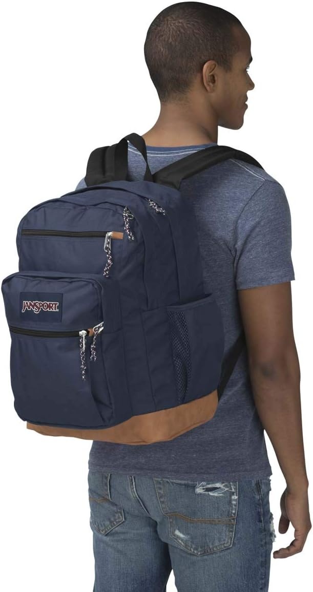 image:imageJanSport Cool Backpack with 15inch Laptop Sleeve Large Computer Bag Rucksack with 2 Compartments Ergonomic Straps Russet RedNavy