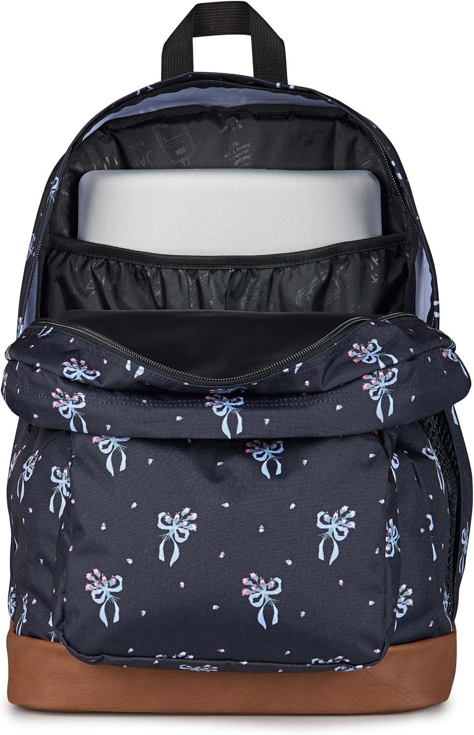 image:imageJanSport Cool Backpack with 15inch Laptop Sleeve Large Computer Bag Rucksack with 2 Compartments Ergonomic Straps Russet RedPastel Petals BlackBluePinkGreen