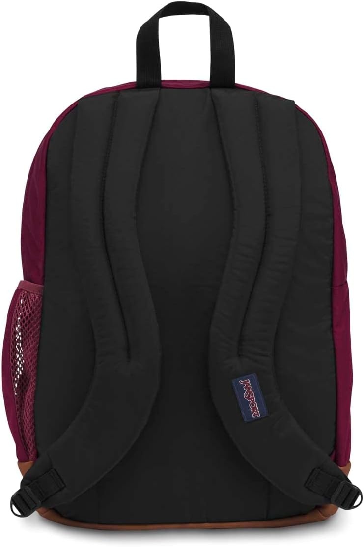 image:imageJanSport Cool Backpack with 15inch Laptop Sleeve Large Computer Bag Rucksack with 2 Compartments Ergonomic Straps Russet RedRusset Red