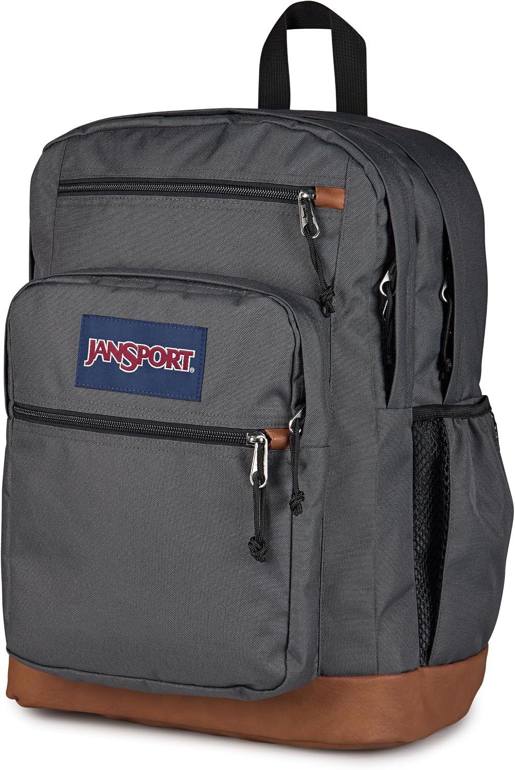 image:imageJanSport Cool Backpack with 15inch Laptop Sleeve Large Computer Bag Rucksack with 2 Compartments Ergonomic Straps Russet RedSmokey Grit