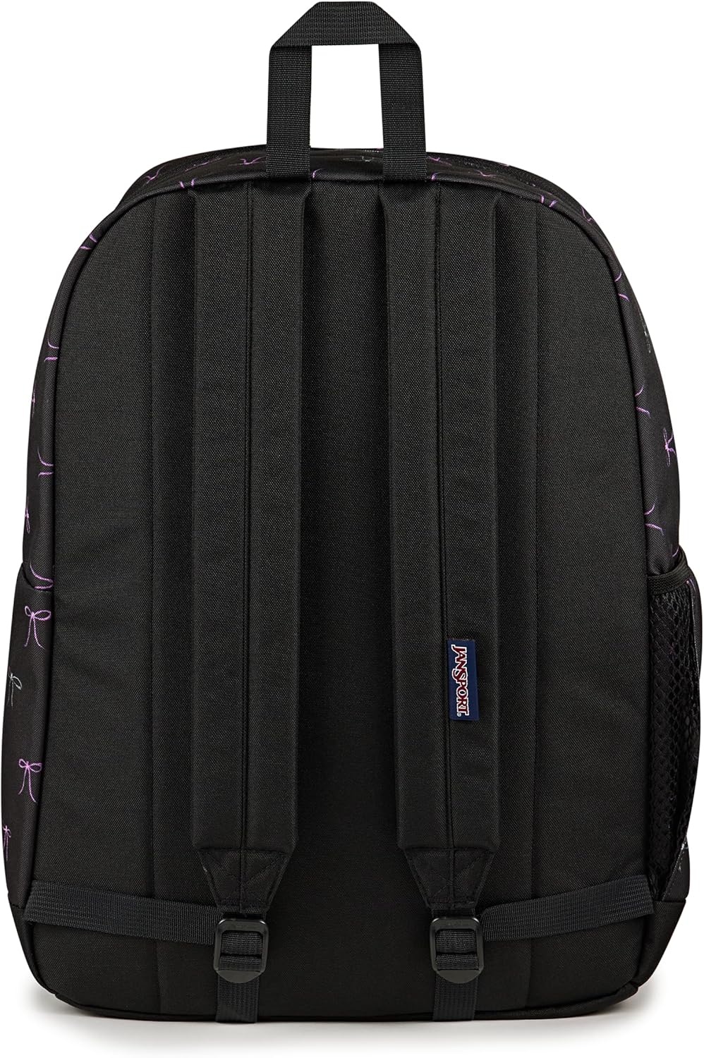 image:imageJanSport Cross Town Plus Backpack Large Main Compartment Side Water Bottle Pocket 15Inch Padded Laptop Sleeve Emerald PoolBad Bows