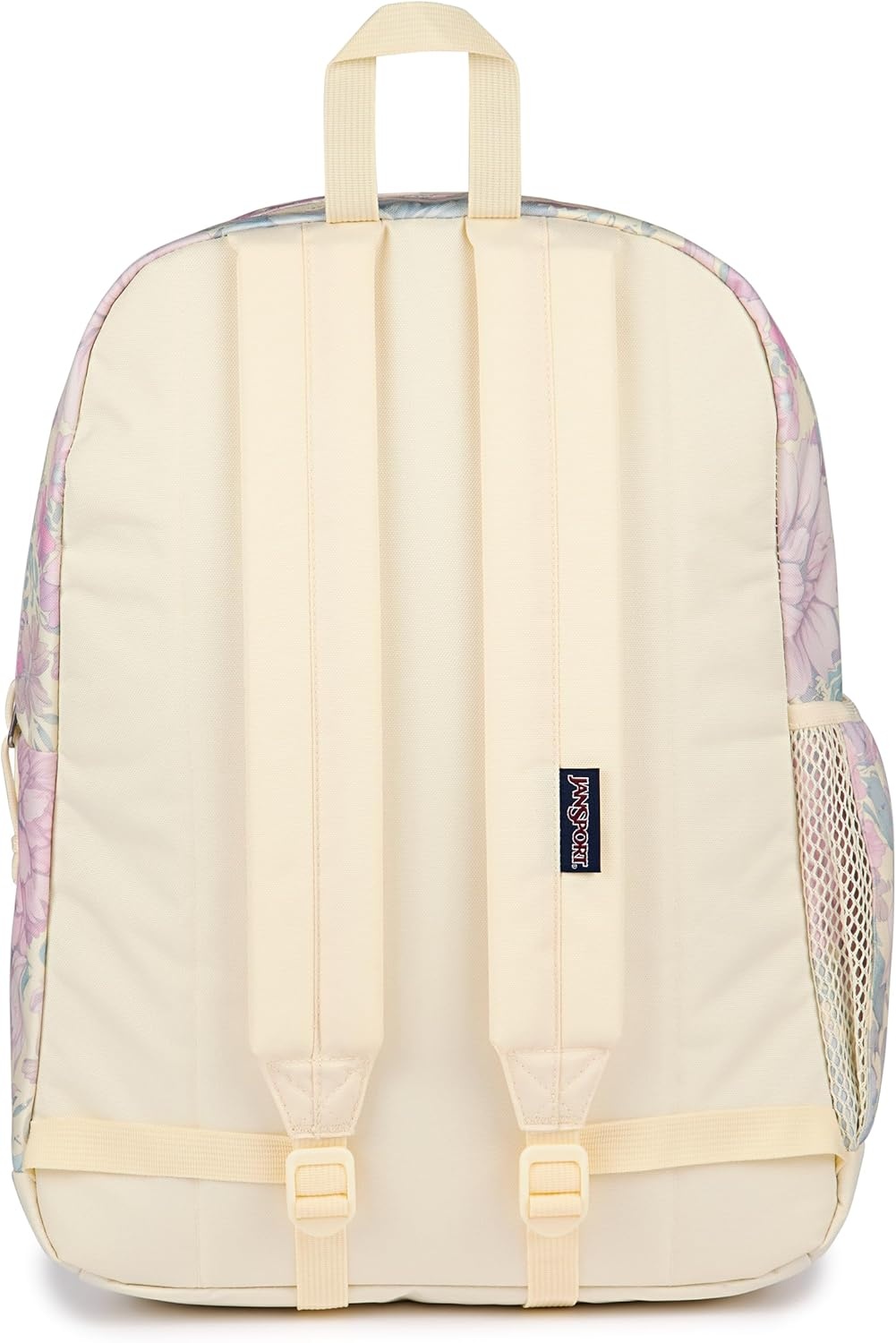 image:imageJanSport Cross Town Plus Backpack Large Main Compartment Side Water Bottle Pocket 15Inch Padded Laptop Sleeve Emerald PoolFaded Tapestry