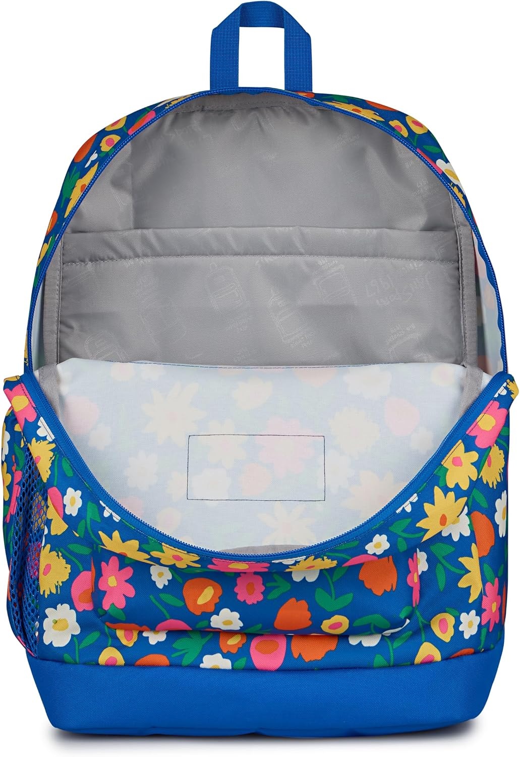 image:imageJanSport Cross Town Plus Backpack Large Main Compartment Side Water Bottle Pocket 15Inch Padded Laptop Sleeve Emerald PoolFlower Market