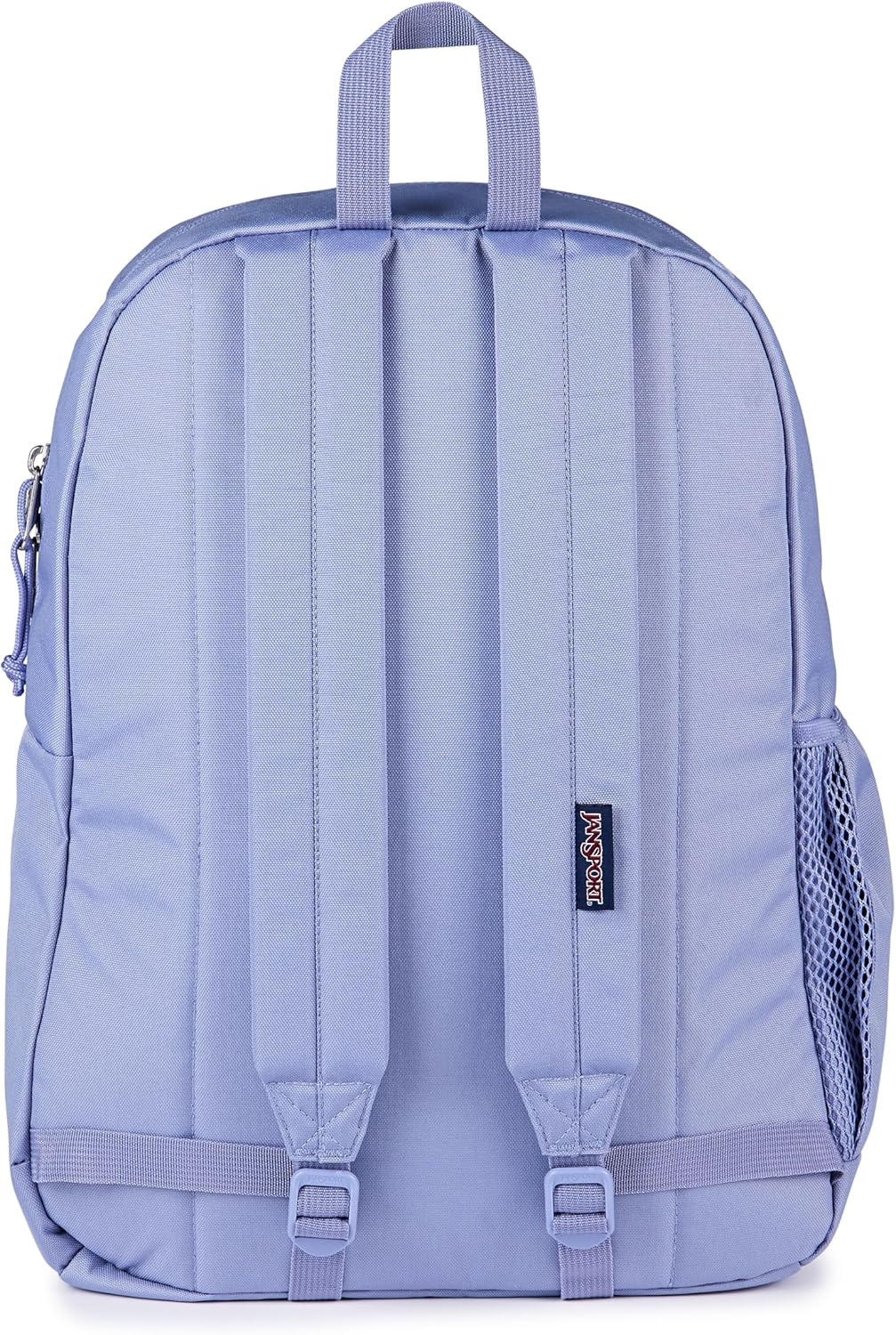 image:imageJanSport Cross Town Plus Backpack Large Main Compartment Side Water Bottle Pocket 15Inch Padded Laptop Sleeve Emerald PoolLavender Ash