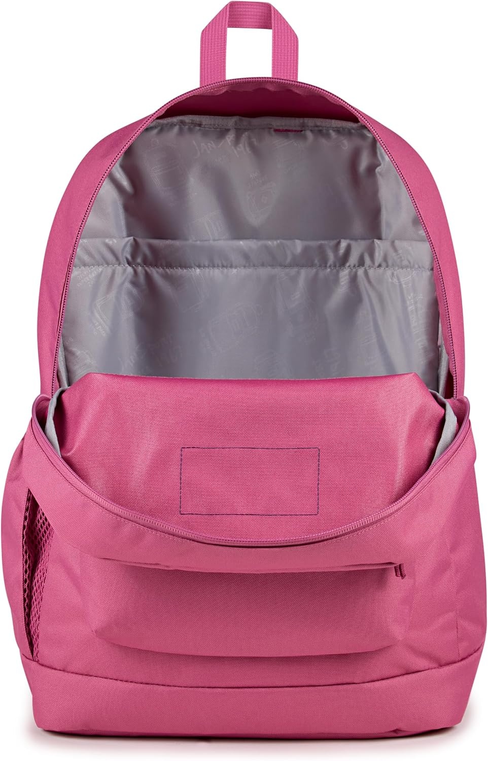image:imageJanSport Cross Town Plus Backpack Large Main Compartment Side Water Bottle Pocket 15Inch Padded Laptop Sleeve Emerald PoolMauve Haze